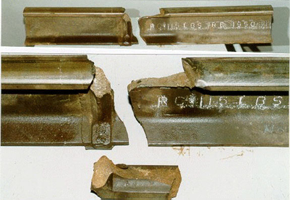 Figure 4 - Rail fracture
